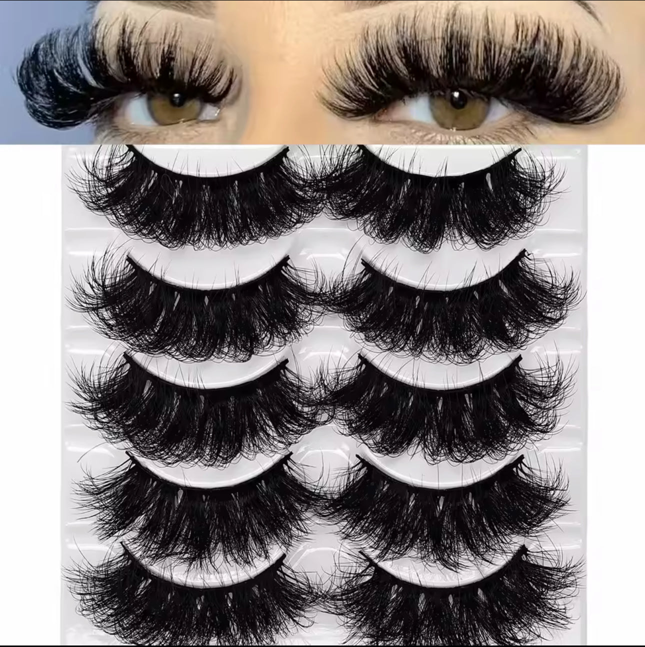Dramatic Faux Mink Eyelashes
