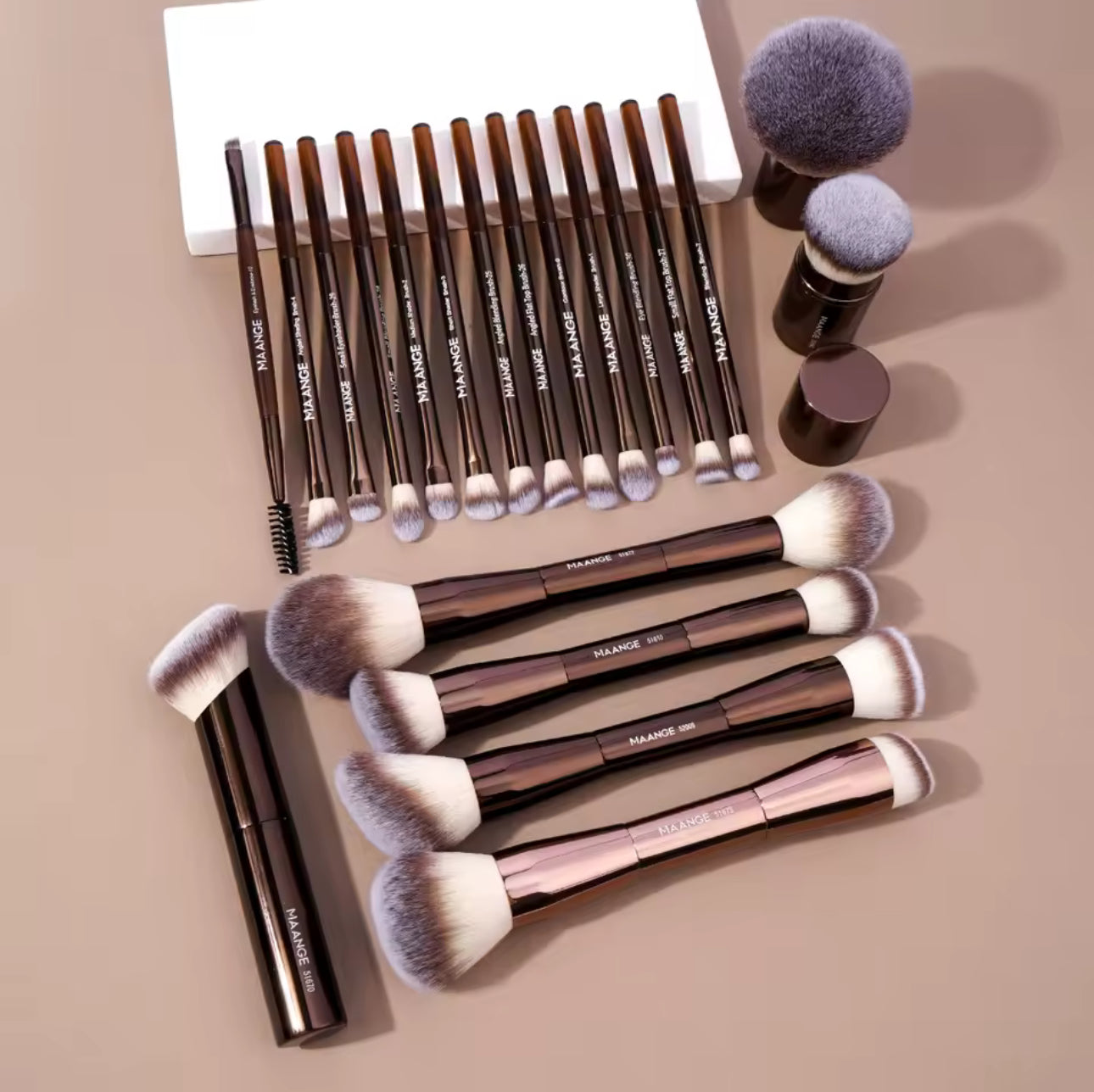 MAANGE 20pcs Pro Makeup Brush Set