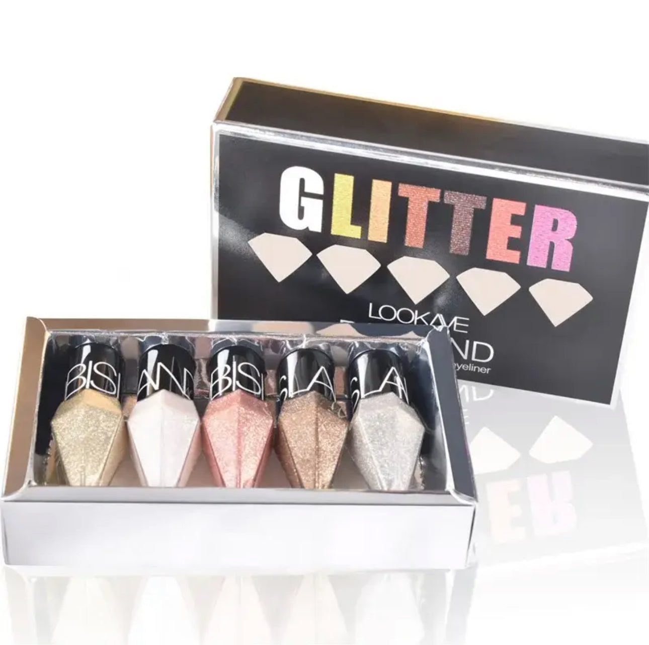 5pc Set Glitter Liquid Eyeliner