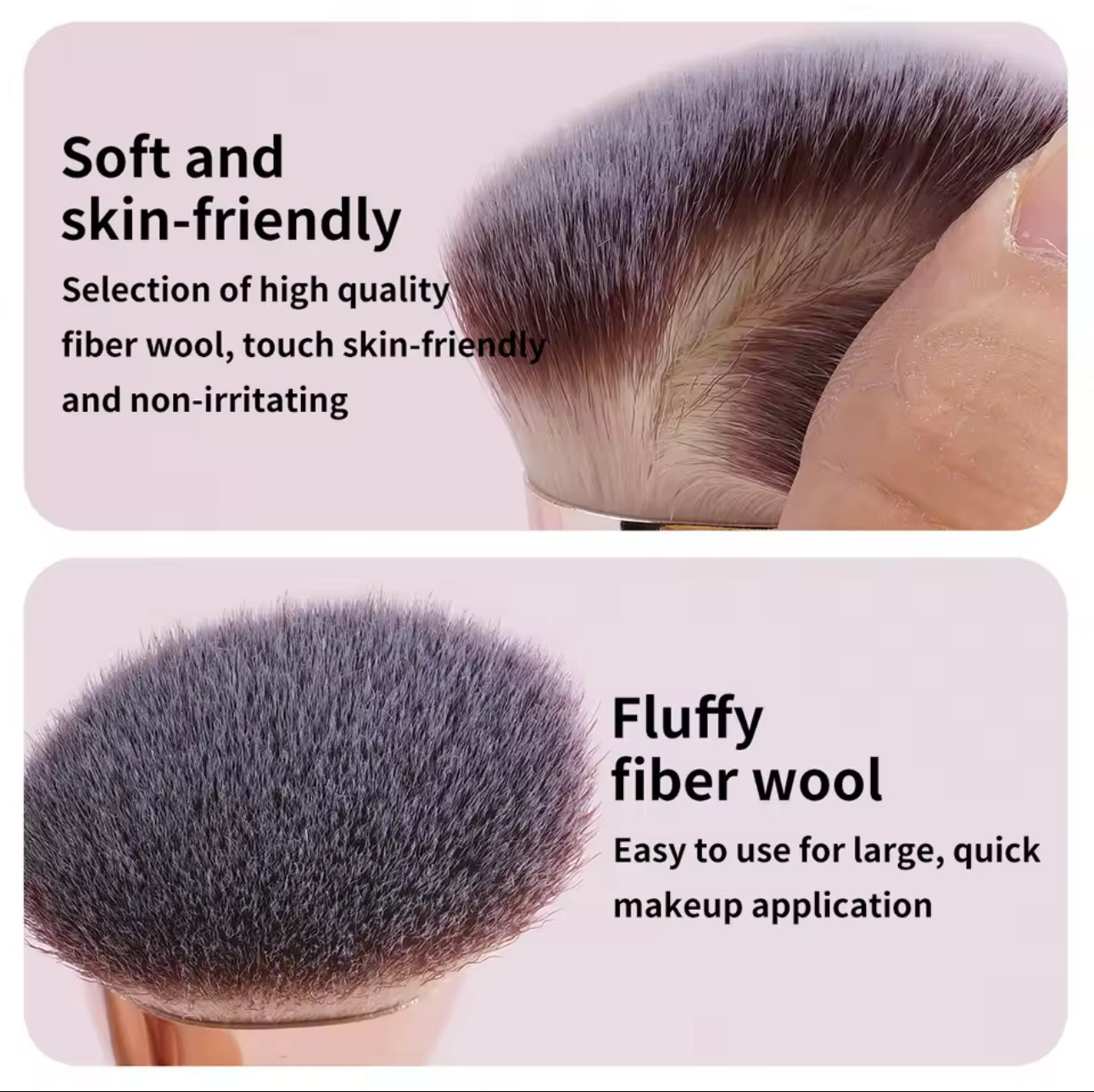 MAANGE 4pc Makeup Brush Set